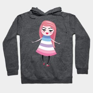 Bigender pride flag Hoodie